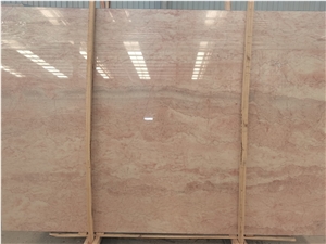 China Rose Pink Marble Poished Wall Slabs & Floor Tiles